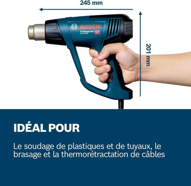 Detalle 1 de Bosch Professional GHG 23-66 décapeur thermique