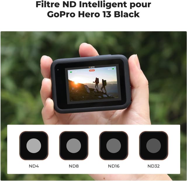 Thumbnail 1 de K&F Concept Filtre ND4 ND8 ND16 ND32