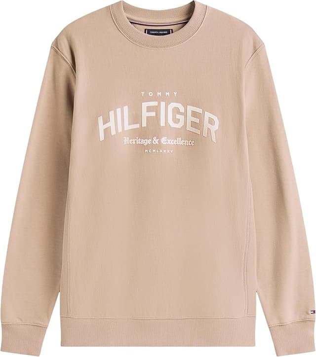 Thumbnail 4 de Tommy Hilfiger Arch Crew Neck Sudadera M beige