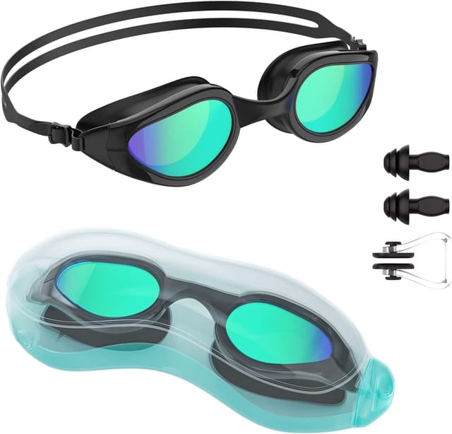 Imagen de Tuocal Schwimmbrille Anti Beschlag mit UV Schutz en OfertitasTOP
