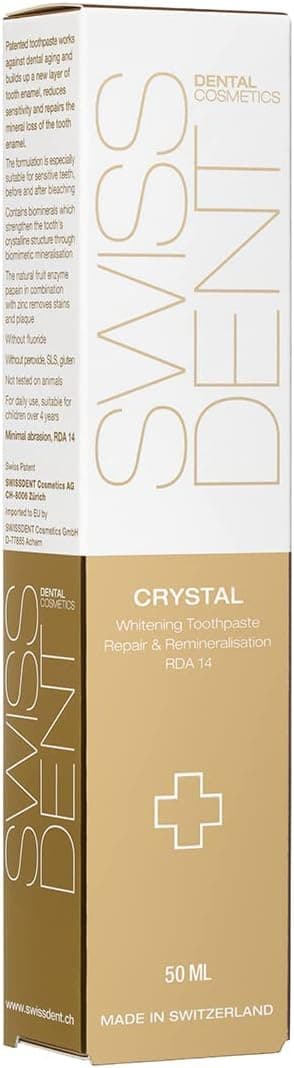 Detalle 2 de SWISSDENT Crystal Repair & Whitening Dentifricio da 50 ml
