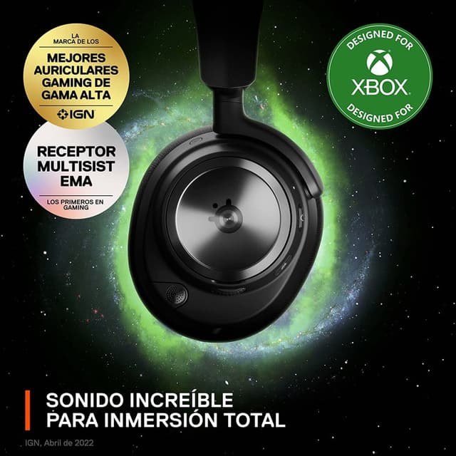 Detalle 2 de SteelSeries Arctis Nova Pro Wireless auriculares 1 unidad