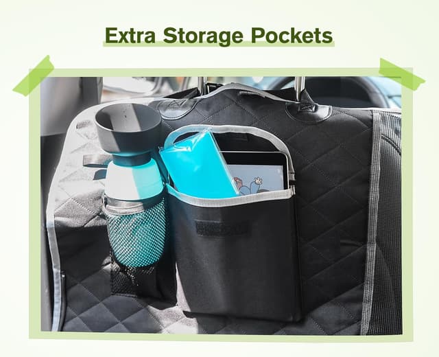 Thumbnail 4 de Pecute Dog Car Seat Cover for Dogs 146x136cm 🛫