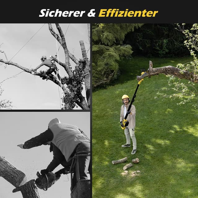 Thumbnail 6 de TROOZY Mini tronçonneuse sur perche 2-en-1 21V 6 pouces