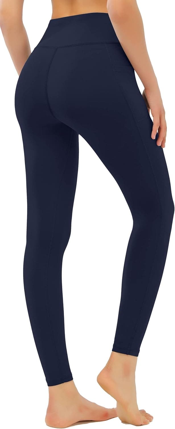 Detalle 2 de JOYSPELS women’s fleece lined thermal leggings with pockets (high waist)