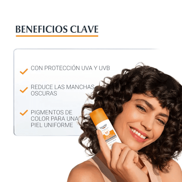 Detalle 2 de Eucerin Pigment Control Fluido FPS50+