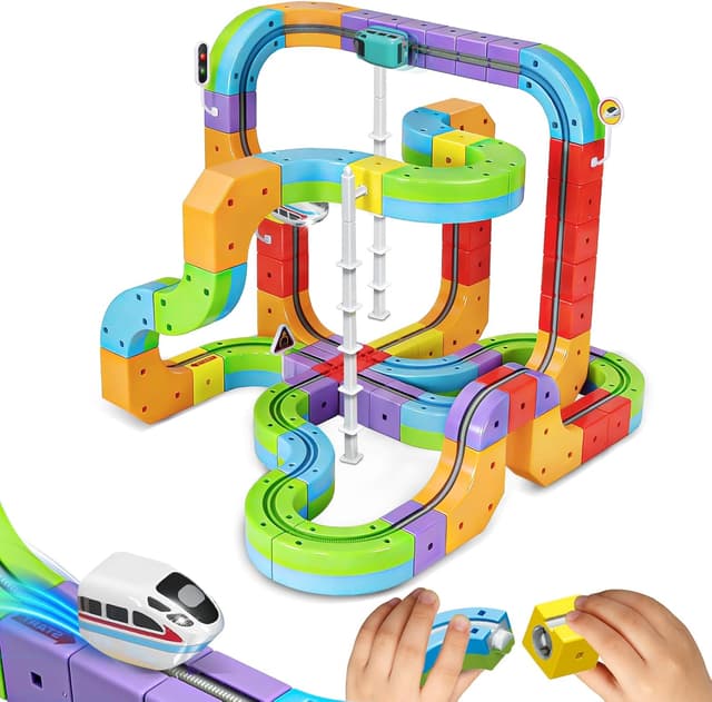 Imagen de Track Fusion 3D Cube Train Set en OfertitasTOP