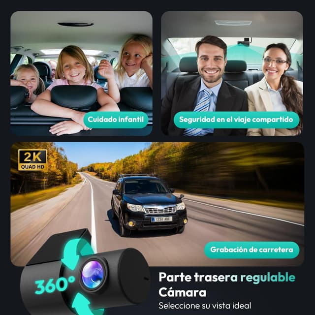 Thumbnail 3 de BOTSLAB 4K Dash CAM Delantera y Trasera