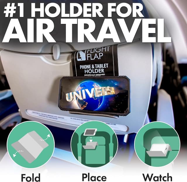 Detalle de Flight Flap Airplane Phone Holder for Travel