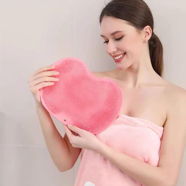 Thumbnail 6 de 2Pcs Shower Foot Scrubber Wall-Mounted Exfoliator for Callus Removal