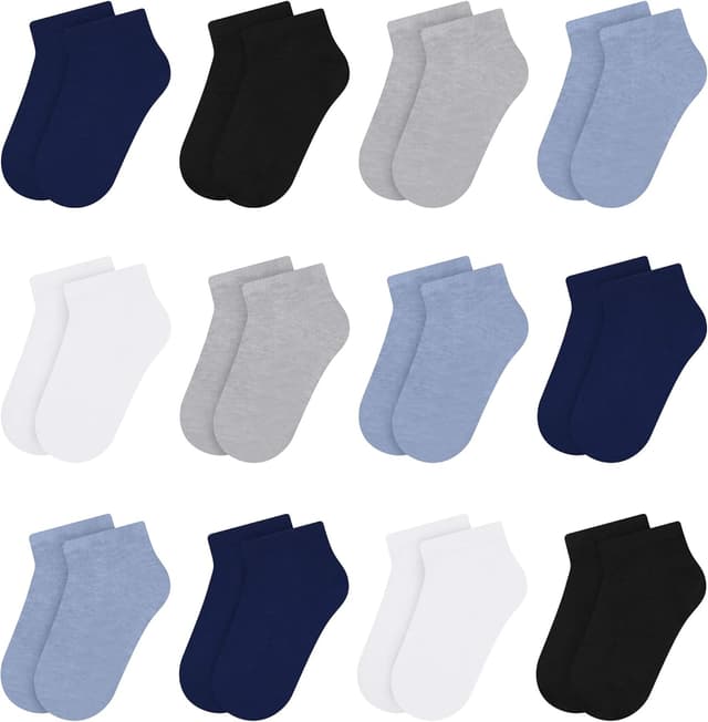 Detalle de Libella 12 paia calzini sneaker per bambini colorati 2116VA