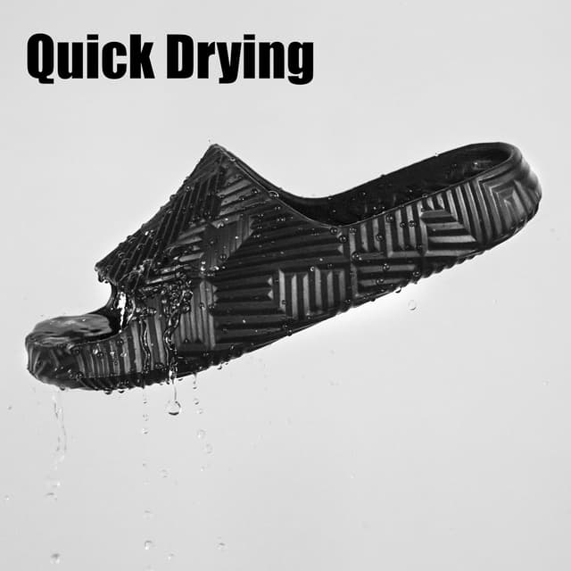 Detalle 2 de Weweya EVA Shower Slides for Women and Men — Non-Slip Bathroom & Beach Slippers