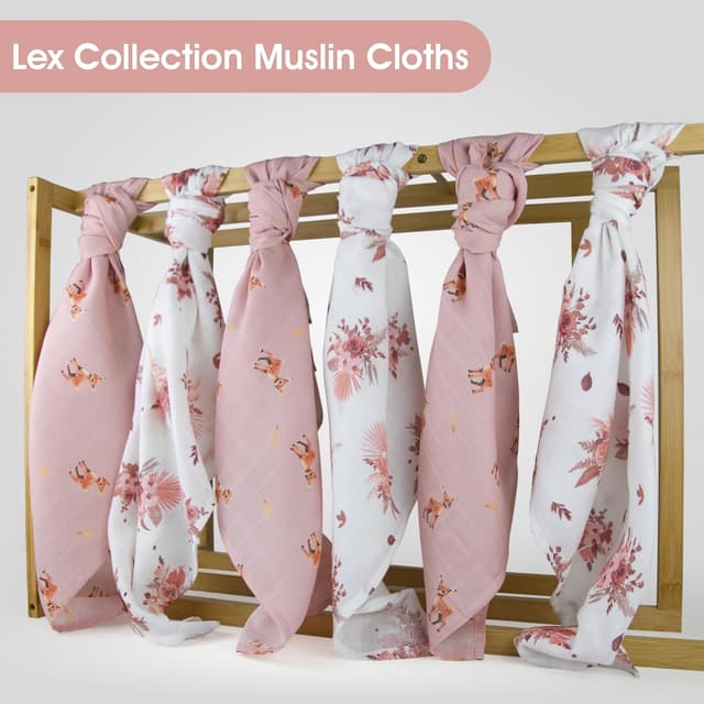 Thumbnail 1 de Lex Collection Large Muslin Cloths 70 x 70 cm 🧣