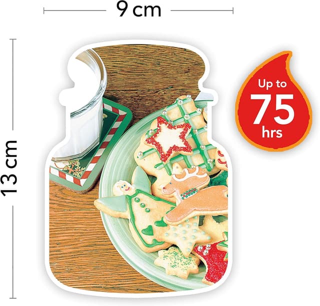 Detalle 2 de Yankee Candle Vela Media Galletas Navidad 🕯