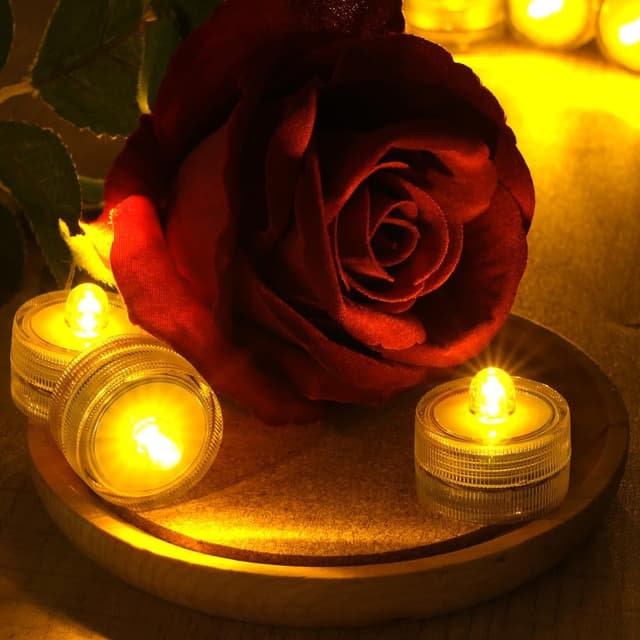 Thumbnail 3 de AMFUN Luce LED sommergibile 12 pezzi bianco caldo