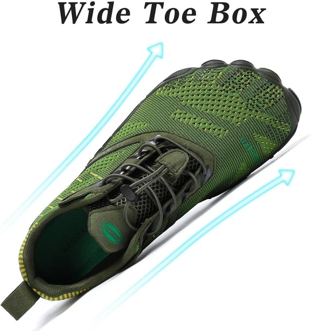 Detalle 2 de SAGUARO Scarpe Barefoot minimaliste unisex outdoor e indoor con lacci elastici