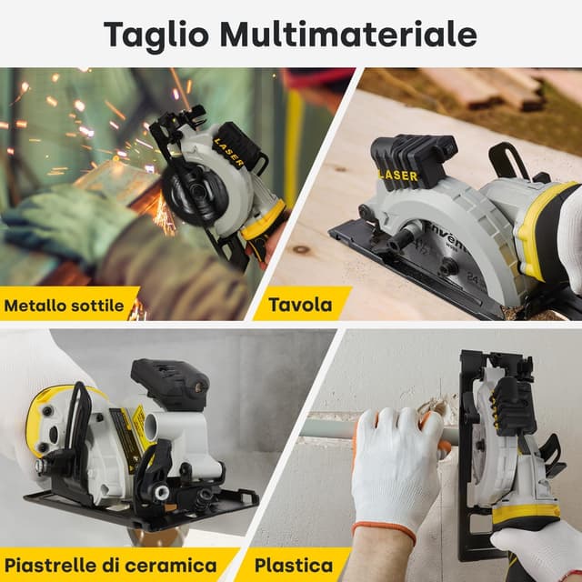 Thumbnail 4 de Enventor Mini Sega circolare 705W 🛠