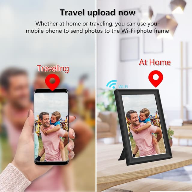 Thumbnail 3 de Frameo Digitaler Bilderrahmen 10,1 Zoll