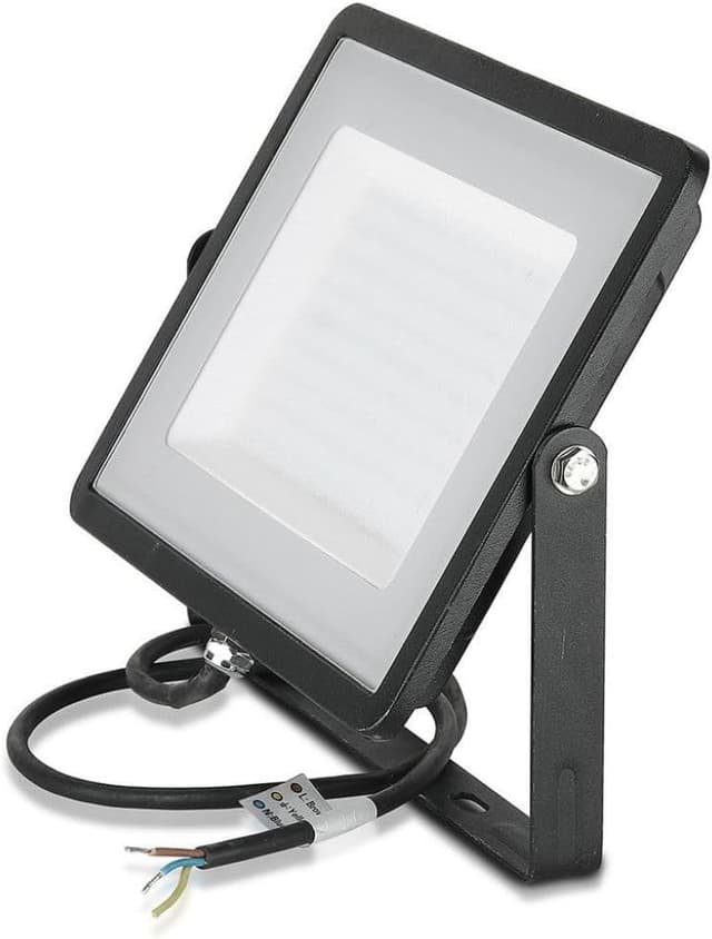 Detalle de V-TAC Faro LED da esterno 100W con chip Samsung, IP65, 8.200 lm (nero)
