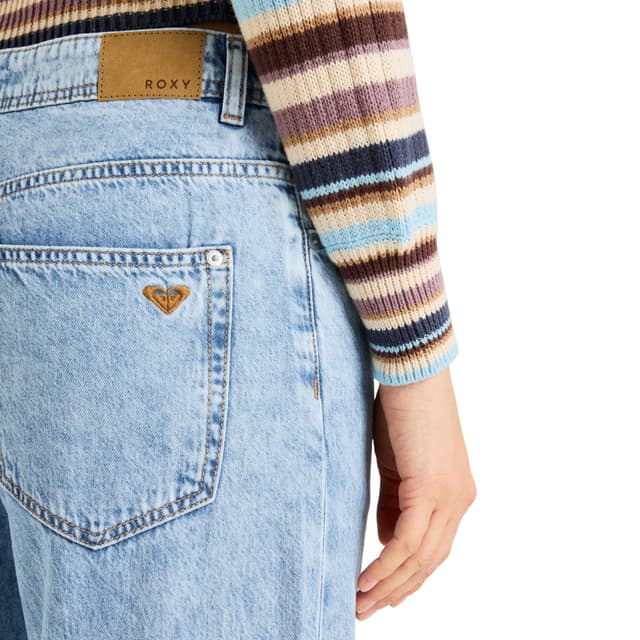 Thumbnail 4 de Roxy Milla Wide Leg Regular vaquero corto