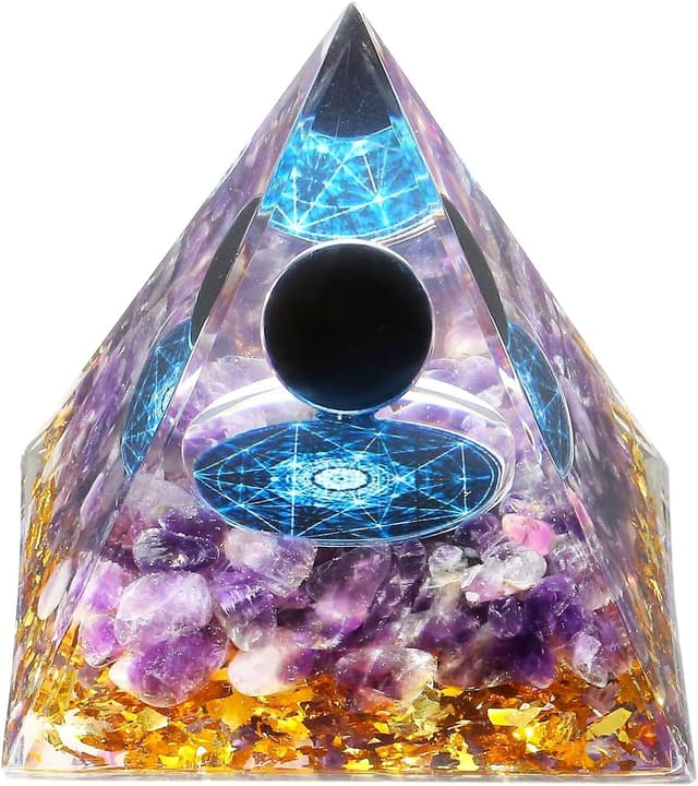 Detalle 2 de Healing crystal tower with amethyst 2.36 in