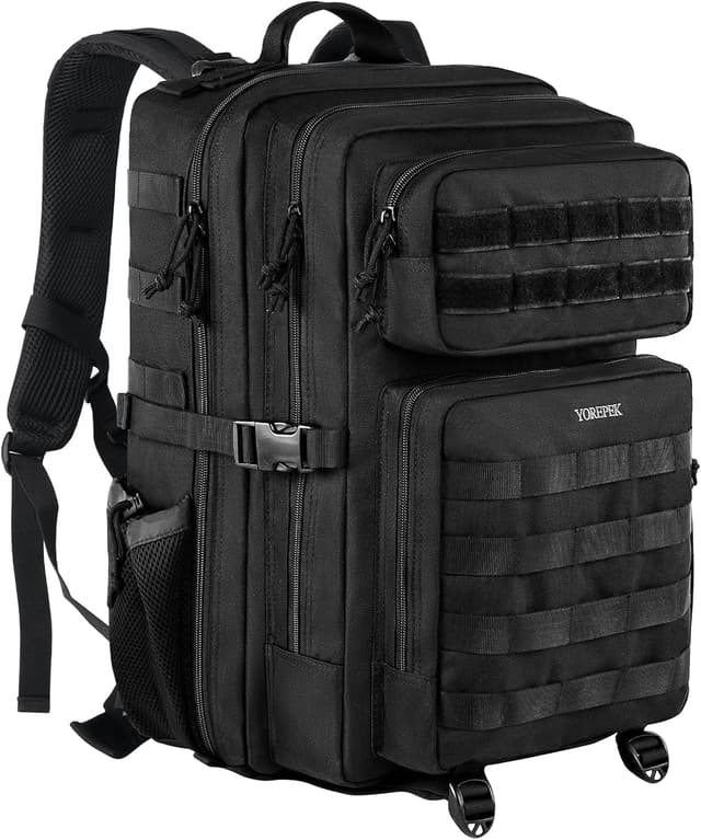 Imagen de YOREPEK Militär Rucksack 40L Schwarz en OfertitasTOP