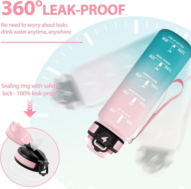 Detalle de Mulbijeo Gourde 1L avec paille