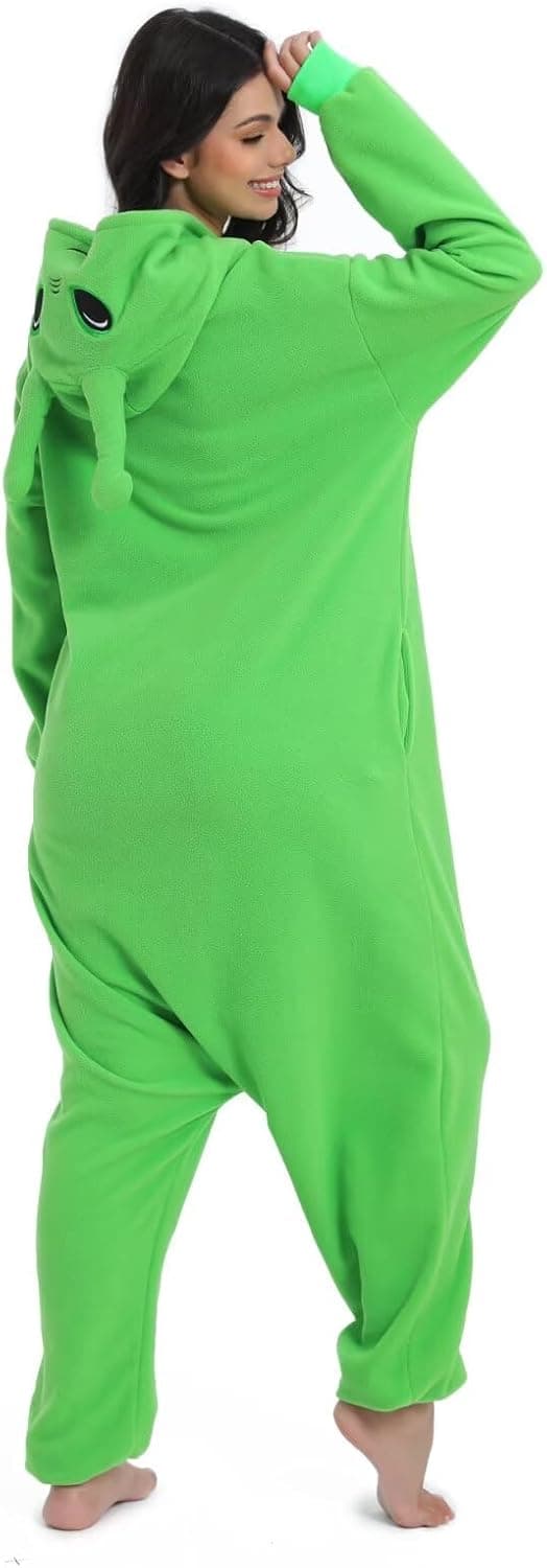 Detalle de LBJR Erwachsenen Cosplay-Schlafanzug als Jumpsuit „Tierkostüm“-One-Piece Onesie