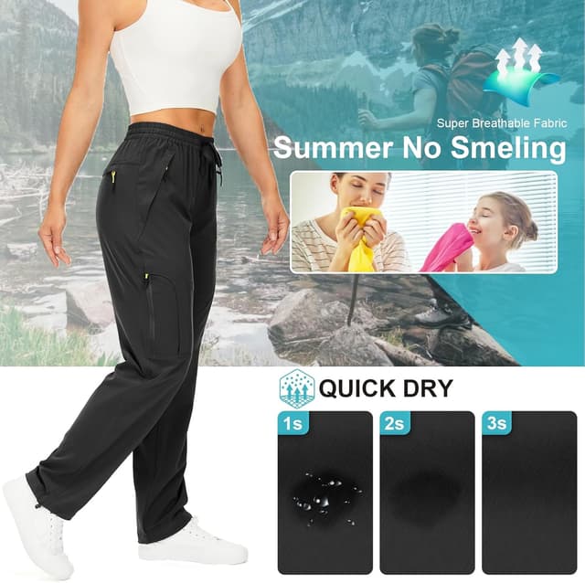 Thumbnail 4 de yeyity Wanderhose Damen Leichter Quick Dry Outdoorhose