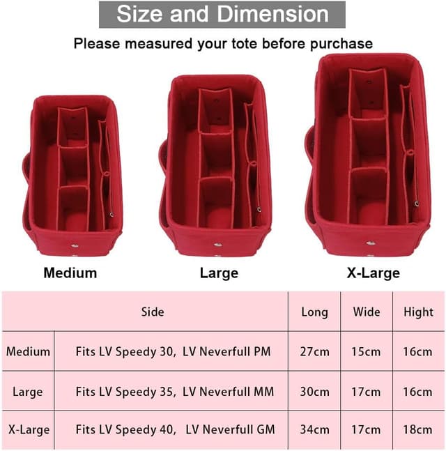Detalle de Bag organiser insert with 4 exterior pockets
