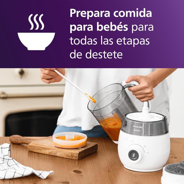 Detalle 2 de Philips Avent SCF883/20 robot 4 en 1 para bebés