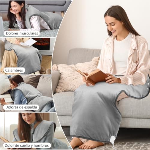 Thumbnail 7 de OneAmg manta eléctrica espalda cuello 61×94 cm