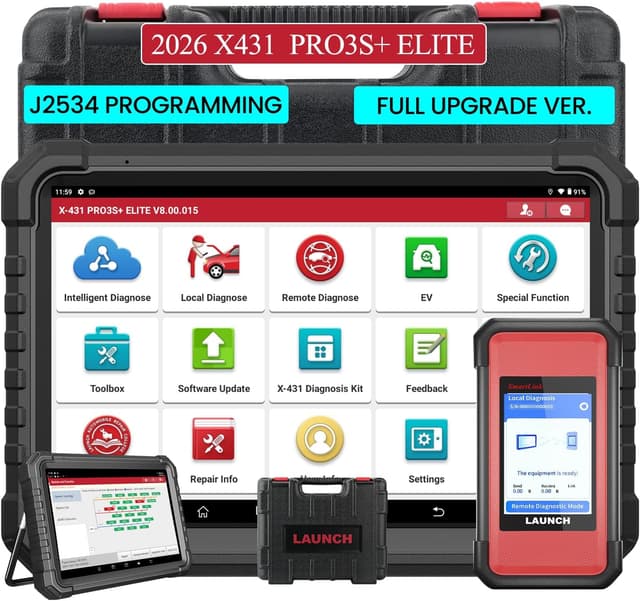 Detalle de LAUNCH X431 PRO3S+ Elite 2026 All-in-One Scanner