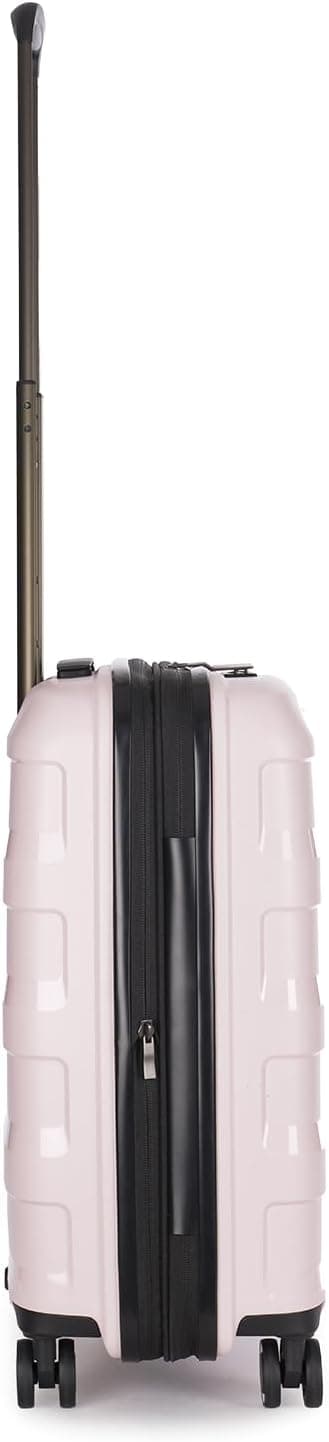 Detalle de Stratic Straw Hartschalen-Koffer Trolley „Straw +“ (Größe S) mit TSA-Schloss, 4 Rollen, erweiterbar, Rose