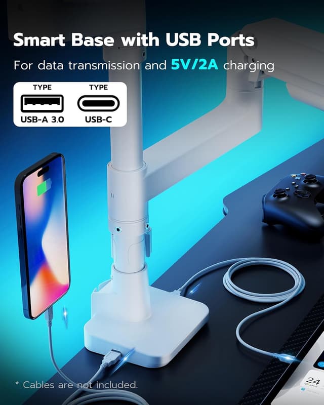 Thumbnail 6 de ARES WING Dual Monitor Stand 49"