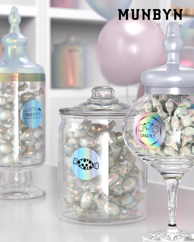 Detalle de MUNBYN 400 étiquettes thermiques laser 51 mm