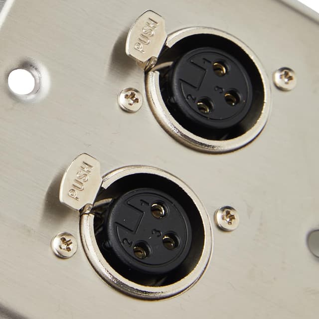 Thumbnail 2 de PRO SIGNAL PSG08155 Plaque murale AV 2 prises XLR