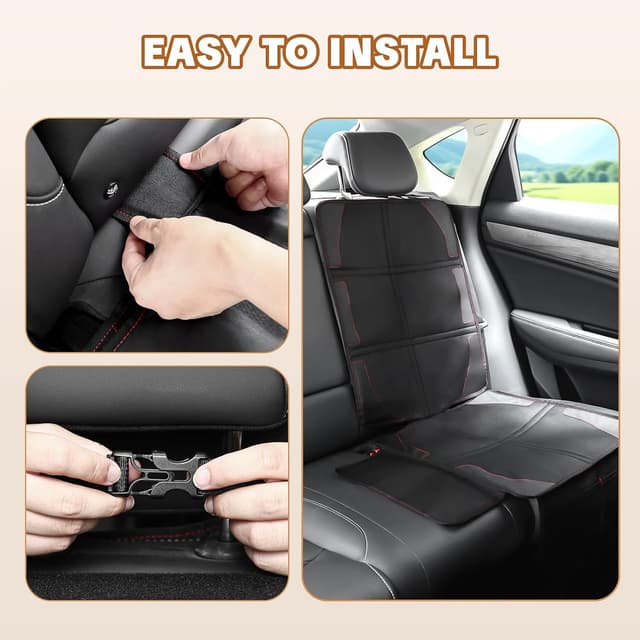 Detalle 2 de NWOUIIAY Autositzauflage 15 cm Schutz