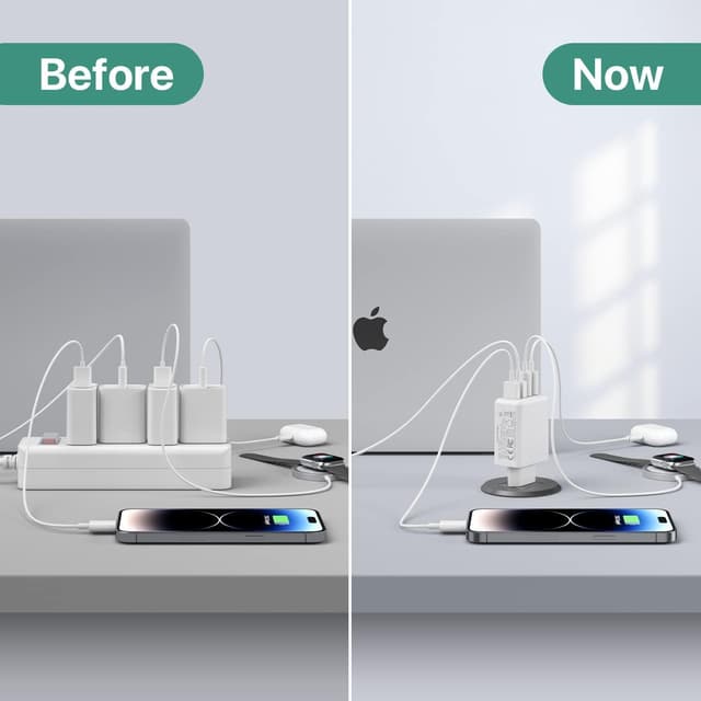 Thumbnail 4 de USB C Ladegerät 40W 4-Port