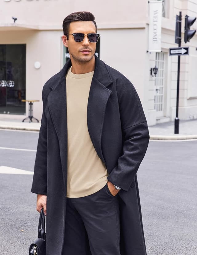 Detalle de Ekouaer Men’s Thermal Top (Long Sleeve) – Fleece-Lined Base Layer, 1pk or 2pk