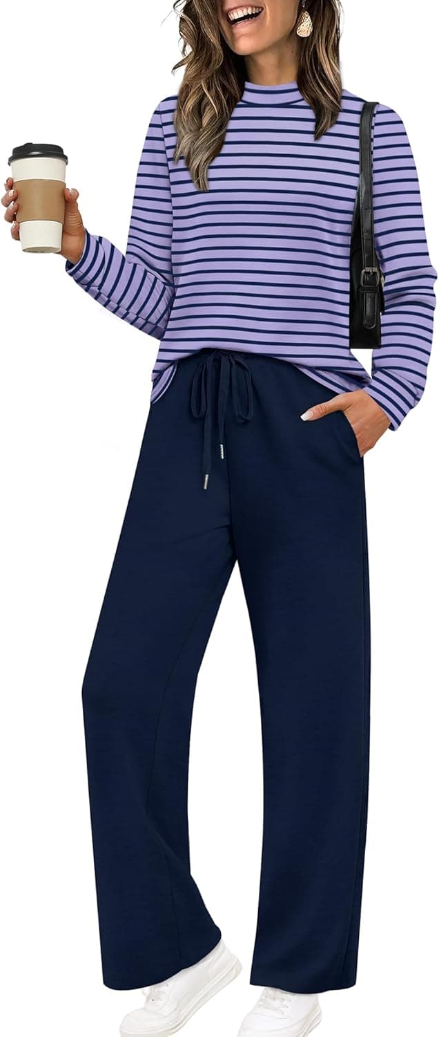 Thumbnail 6 de Sampeel Two Piece Sets for Women Mock Neck Loungewear XS-2XL