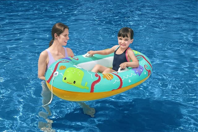 Detalle 2 de Bestway Happy Crustacean Junior Raft 1,19 m