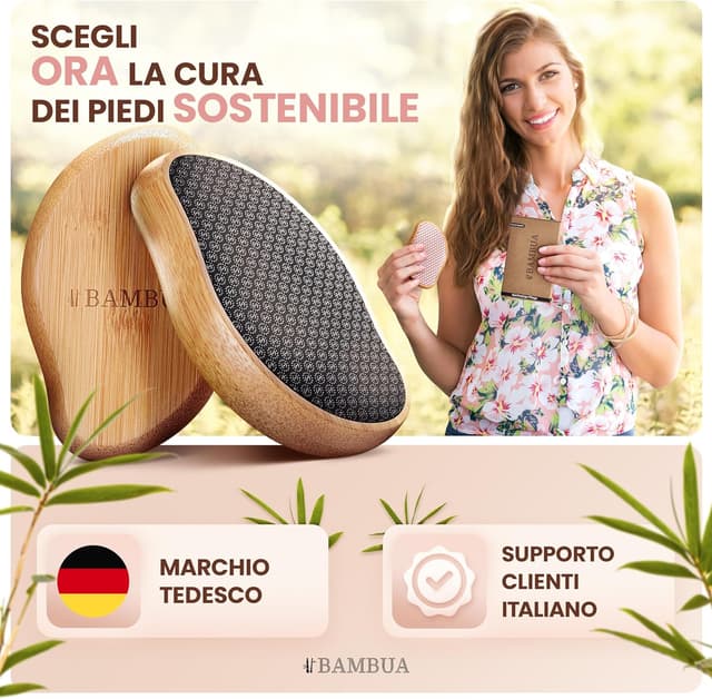 Thumbnail 6 de BAMBUA Raspa Piedi Professionale 🦶