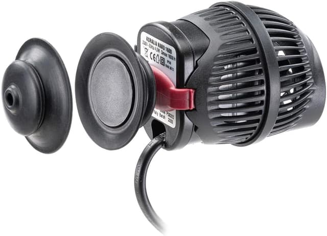 Detalle de Hydor KORALIA NANO 2200 l/h : pompe de mouvement avec ventouse magnétique (max verre 10 mm)