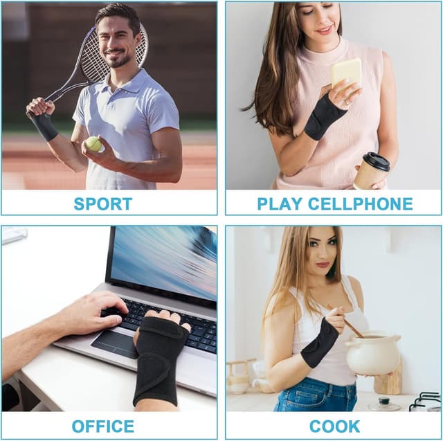 Thumbnail 5 de ACWOO Attelle de Poignet pour canal carpien et tendinite