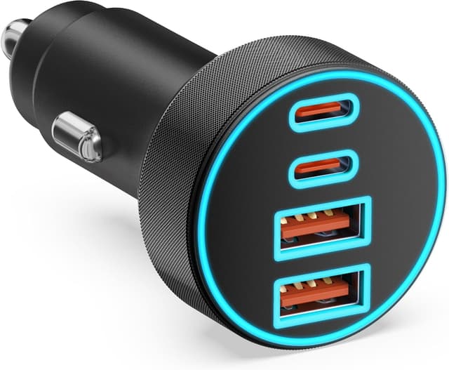 Detalle de CREAPICO 90W Zigarettenanzünder USB C 4-Port