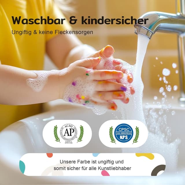 Thumbnail 6 de Color More TMOL Acrylfarben-Set mit 14 x 500 ml – wasserdicht, lichtbeständig & schnell trocknend