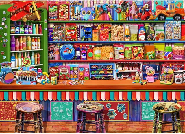 Imagen de Candy Shop 1000-piece jigsaw puzzle en OfertitasTOP