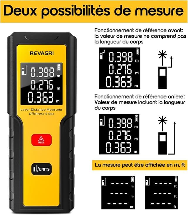 Thumbnail 6 de REVASRI Medidor de Distancia 50 m