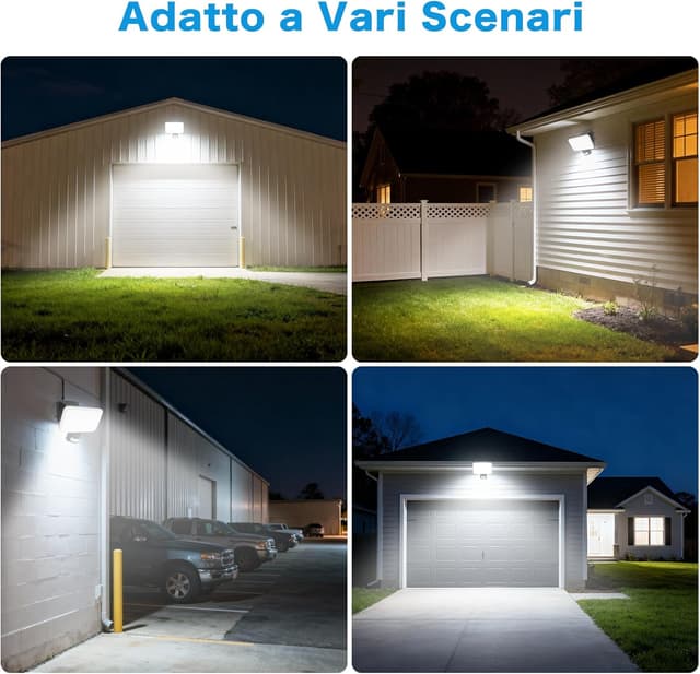 Thumbnail 6 de JADIDIS faro LED da esterno 30W con sensore di movimento e telecomando (IP65) – 3600 lm, 4 modalità
